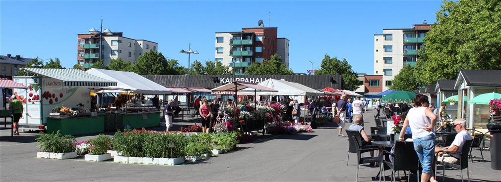 Lappeenrannan Kauppatori.